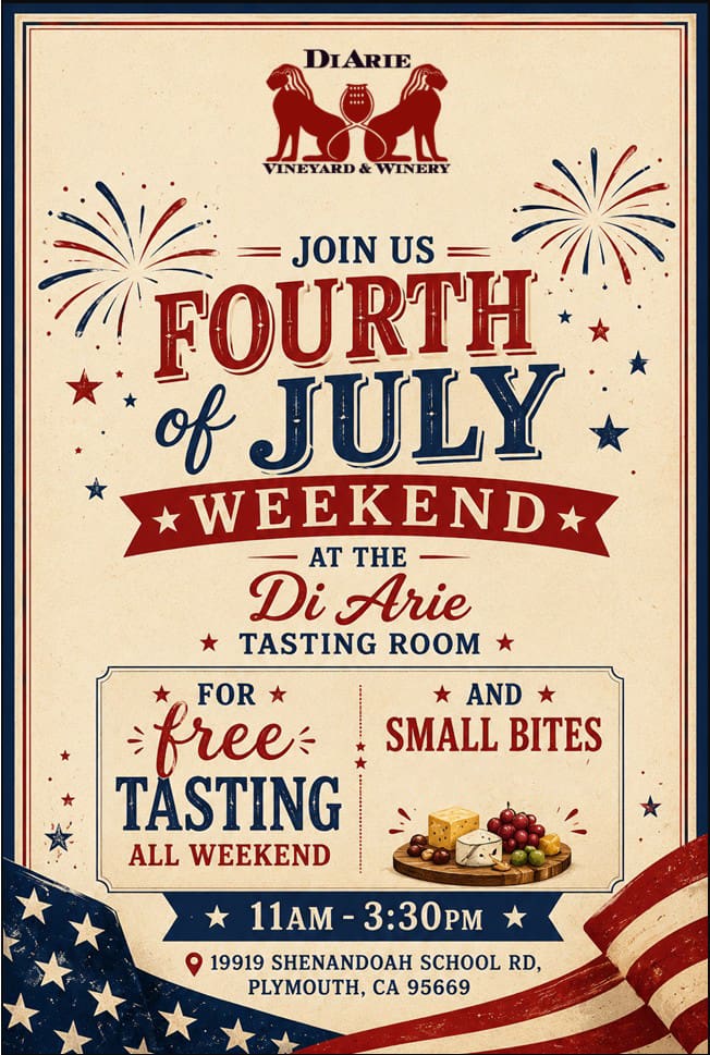 Fourth of July Weekend at the Di Arie Tasting Room