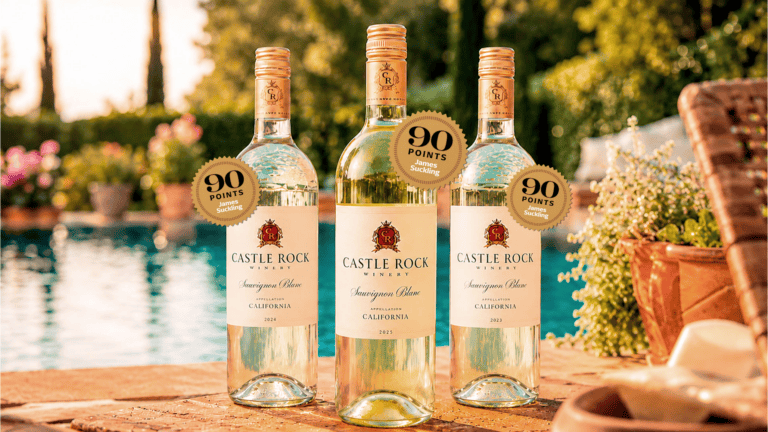 Castle Rock Winery Sauvignon Blanc Earns Third Consecutive 90-Point Rating from James Suckling