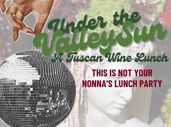 Under the Valley Sun: A Tuscan Wine Lunch