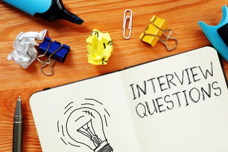 Job,Interview,Preparation,Is,Shown,Using,A,Text,Interview,Questions