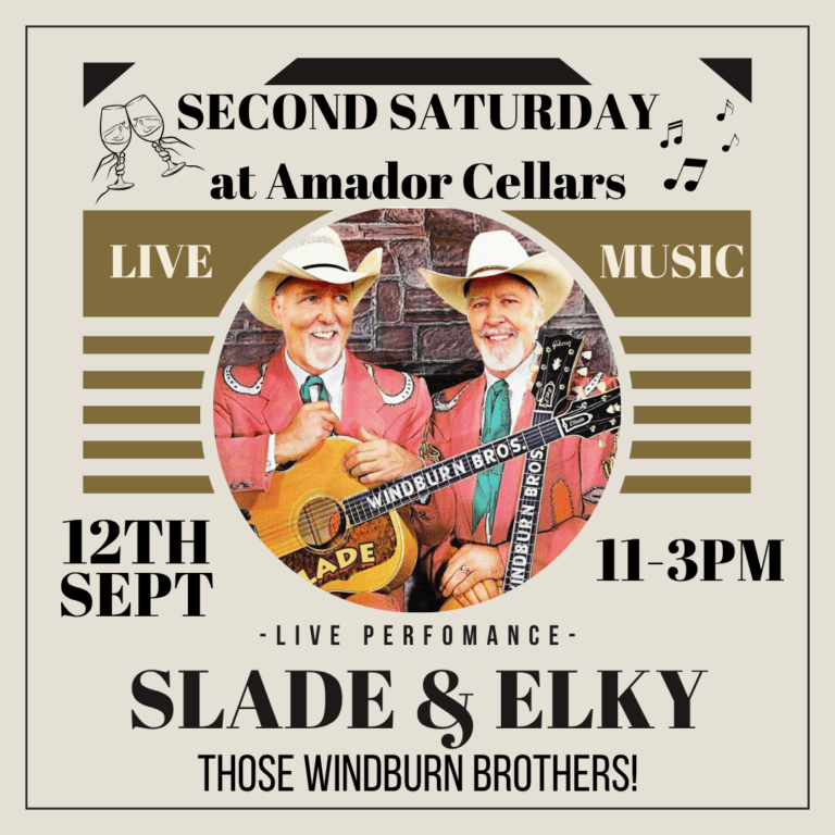Second Saturday Live Music with Slade & Elky – Those Windburn Brothers!