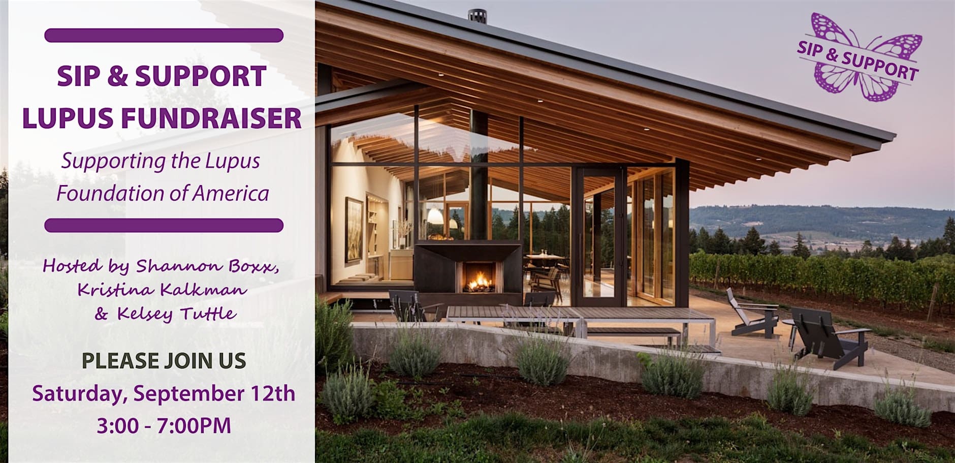 Sip & Support – 6th Annual Lupus Fundraiser
