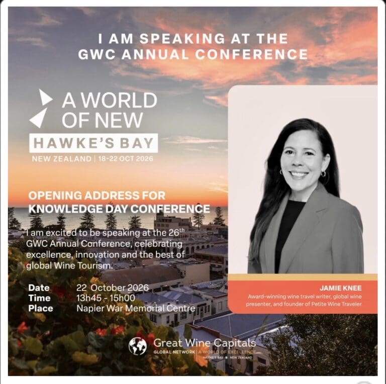 International Wine Travel Speaker Jamie Knee