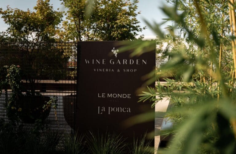 Wine Garden Entrance