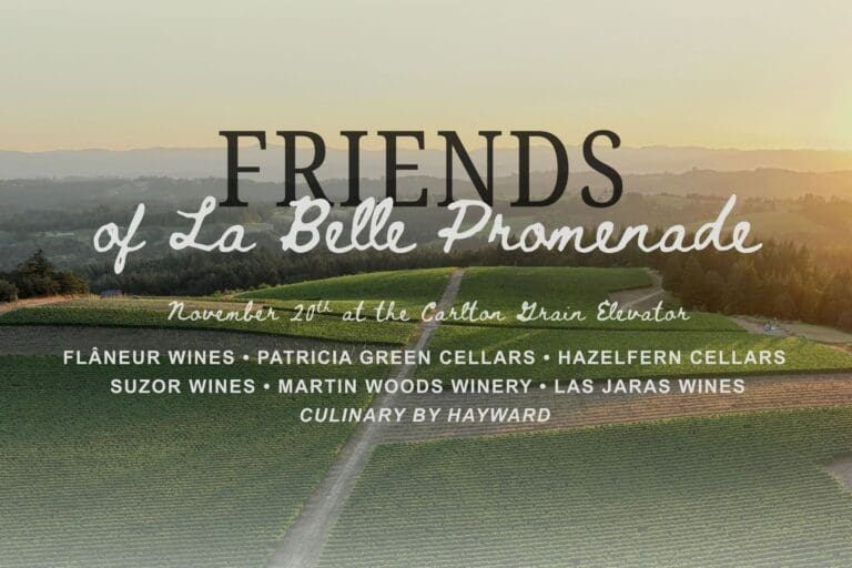 Flâneur Wines Announces Inaugural Friends of La Belle Promenade, November 20